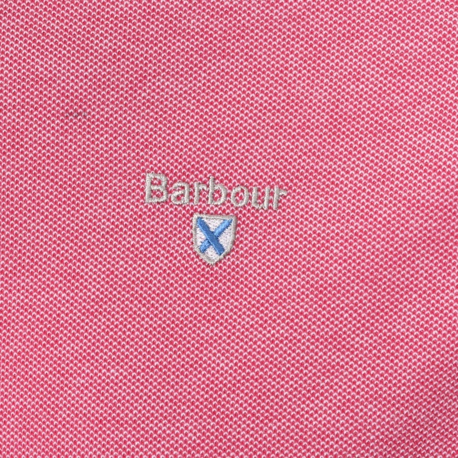 Alternative Image for ProductBarbour Sports Polo T Shirt Pink3